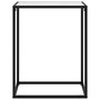 Voir la diapositive 2 : VIDAXL Table console Blanc 60x35x75 cm Verre trempe