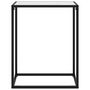 Voir la diapositive 2 : VIDAXL Table console Blanc 60x35x75 cm Verre trempe