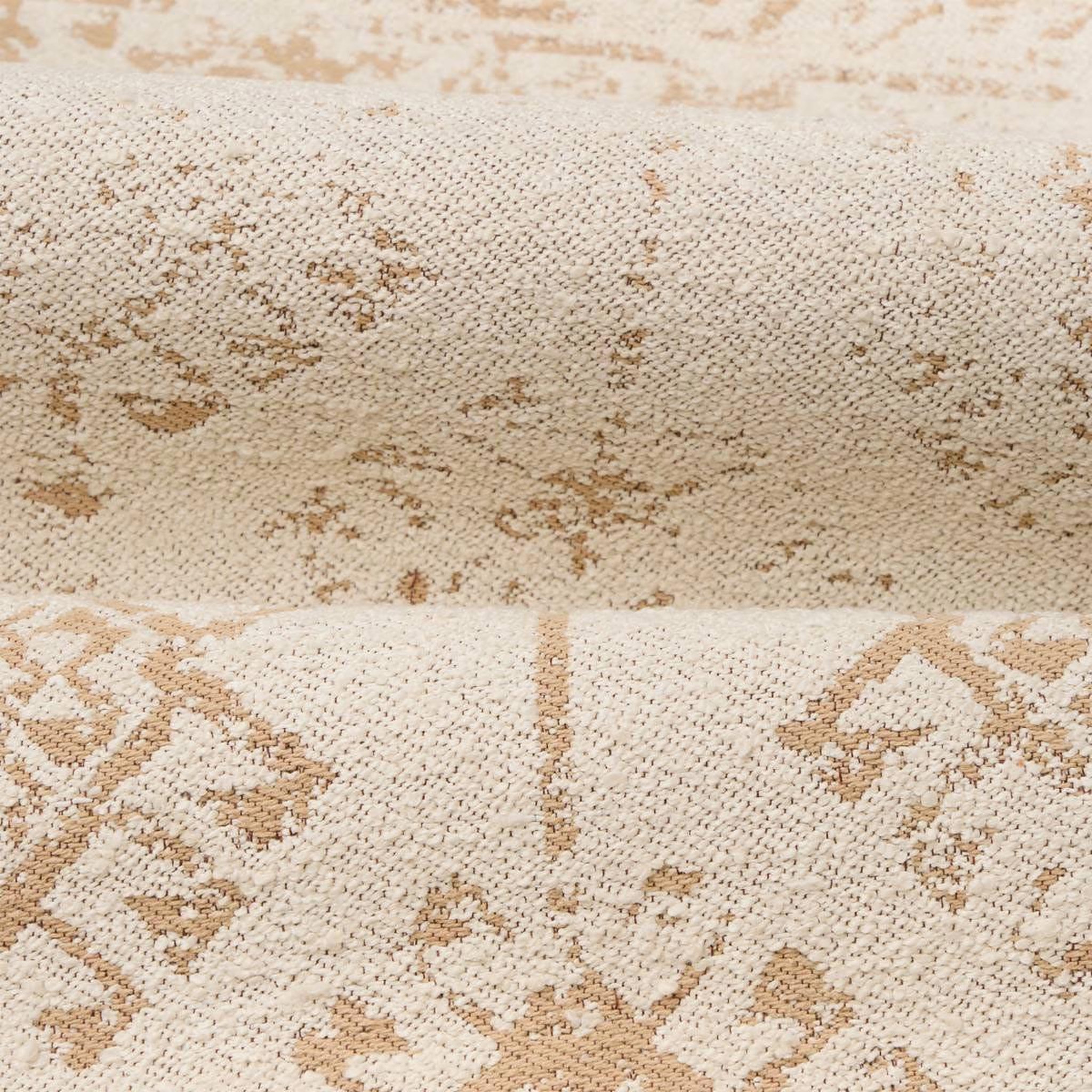 Voir la diapositive 3 : ATMOSPHERA Tapis à motifs tissés  ozel  120x170cm beige