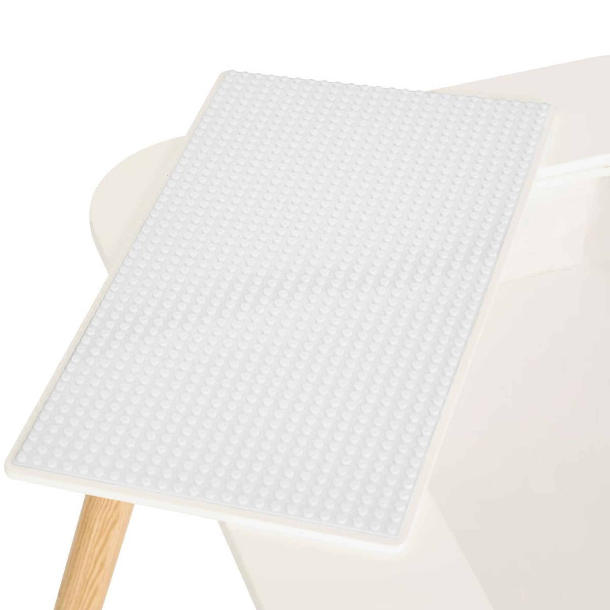 Voir la diapositive 3 : Atmosphera Kids Table de Jeu Enfant  Buldy  68cm Blanc