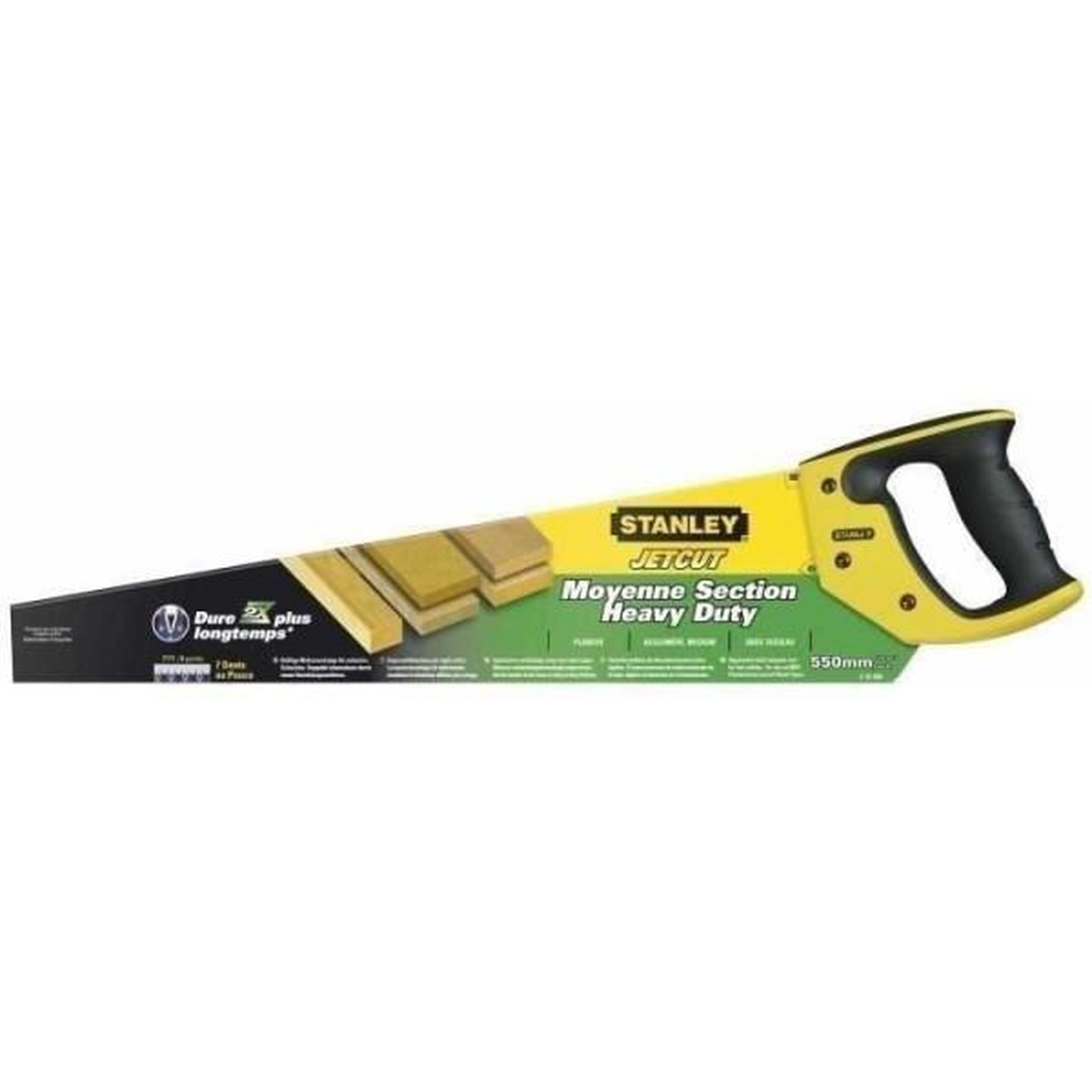 Stanley Scie égoine a bois Jetcut coupe STANLEY - 2-15-289 - 550 mm