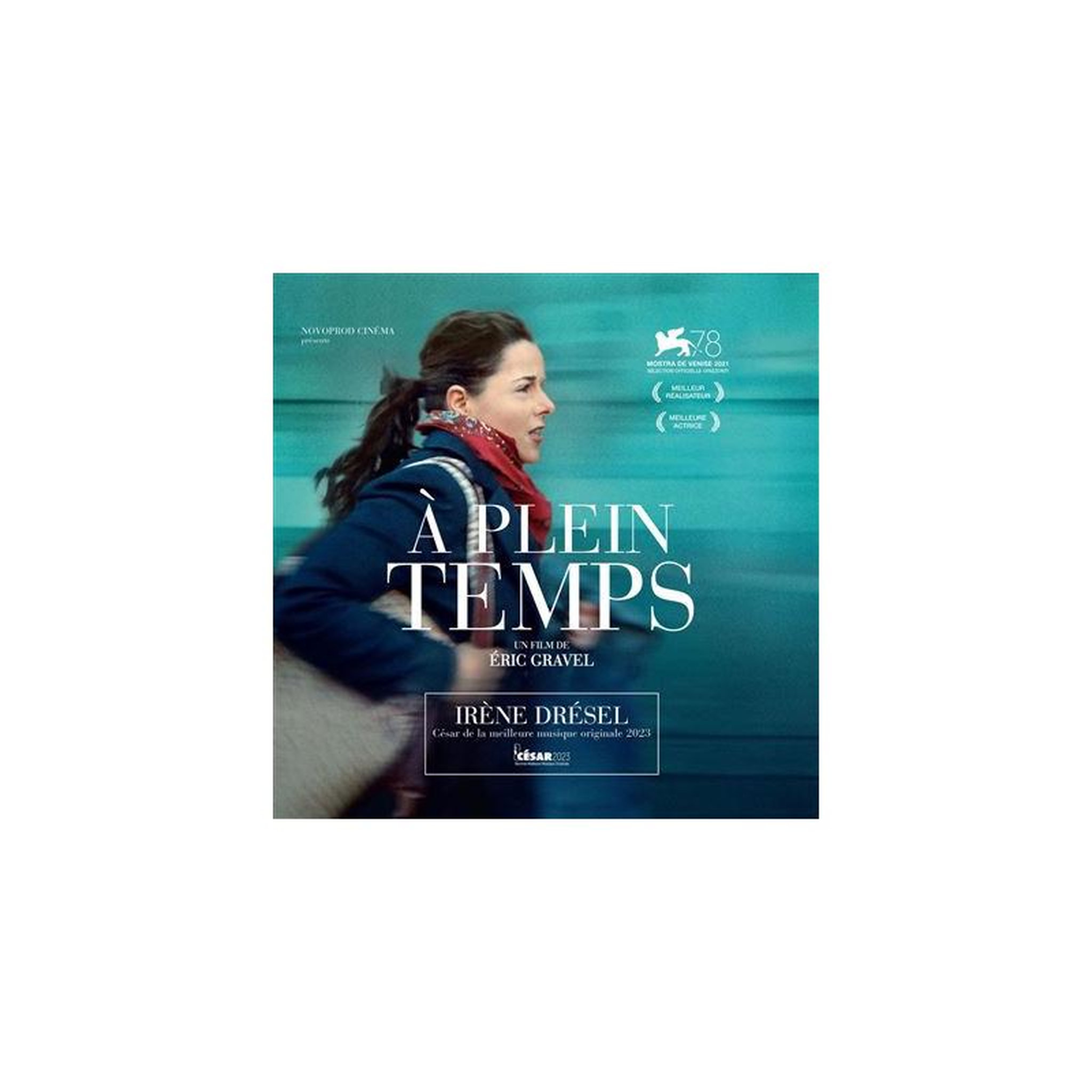 Vinyle 33t simple lp « à plein temps » – bande originale, irène drésel