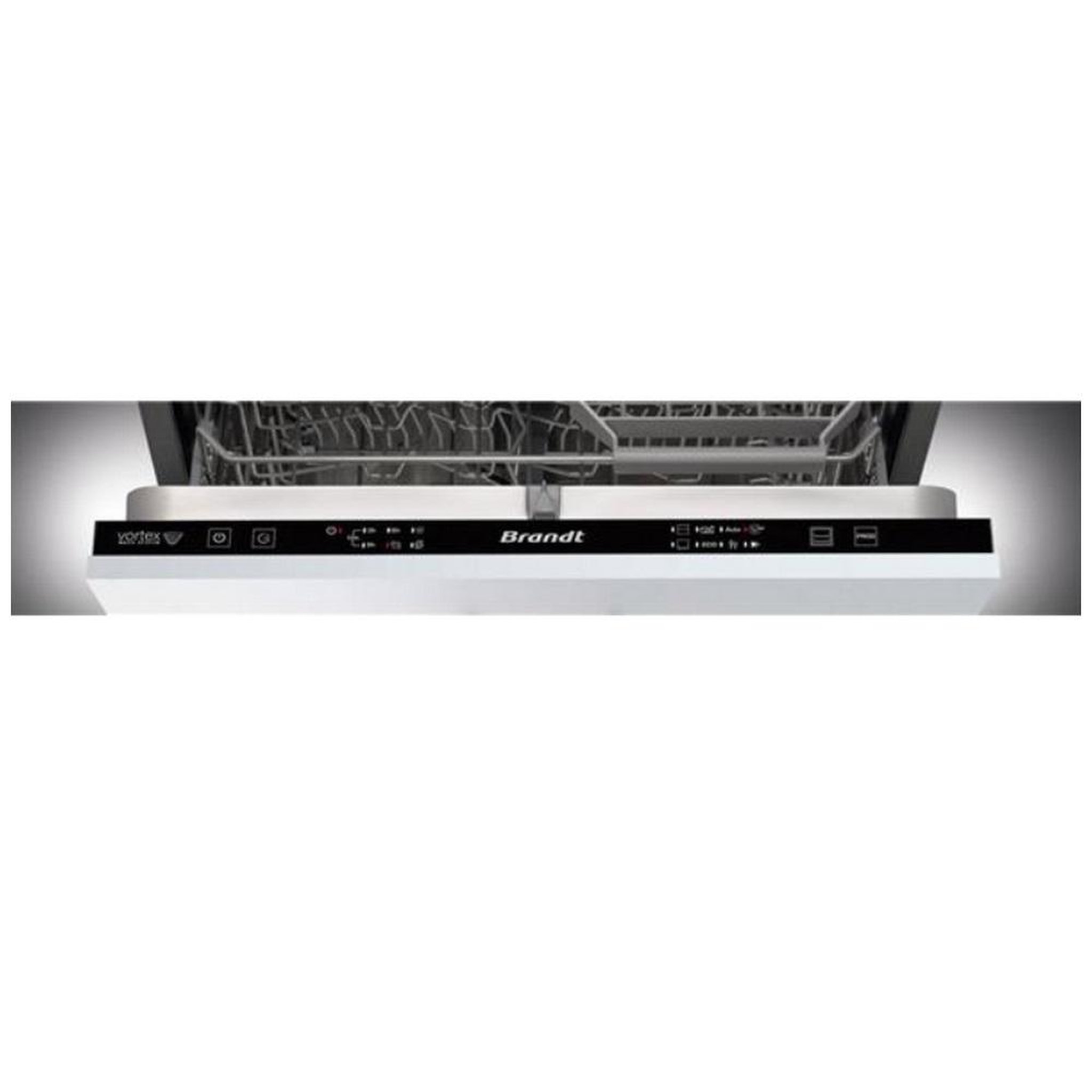 Voir la diapositive 6 : BRANDT Lave-vaisselle tout intégrable 14 couverts 44db - BDJ424VLB