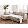 Voir la diapositive 3 : LISA DESIGN Anna - canapé d'angle gauche - 5 places - convertible - en velours