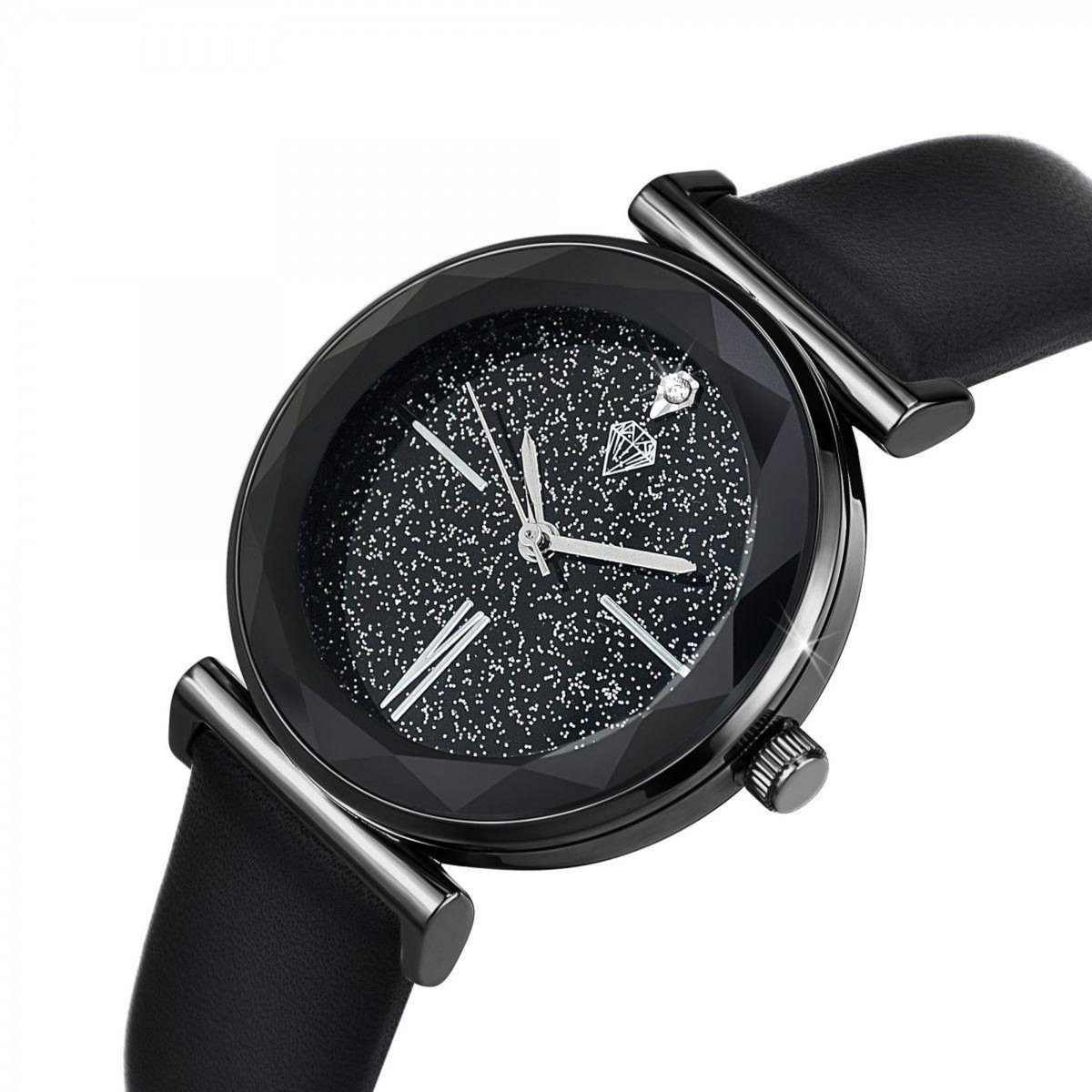 SC CRYSTAL Montre Kamila élégante SC Crystal ornée d'un véritable diamant