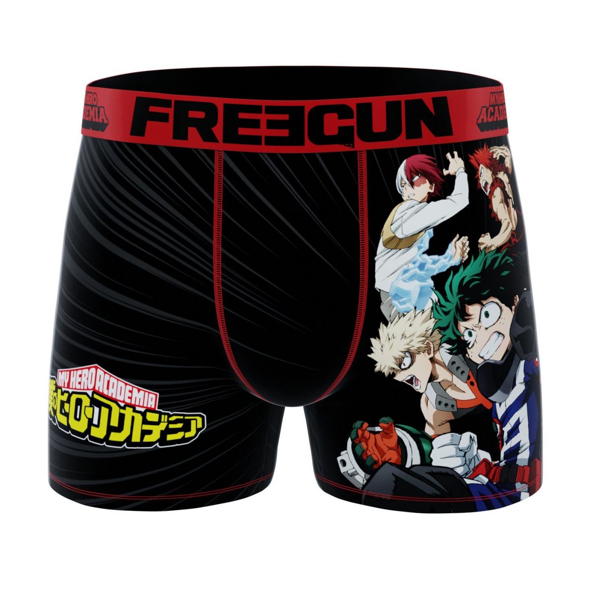 FREEGUN Lot de 3 boxers garçon My Hero Academia