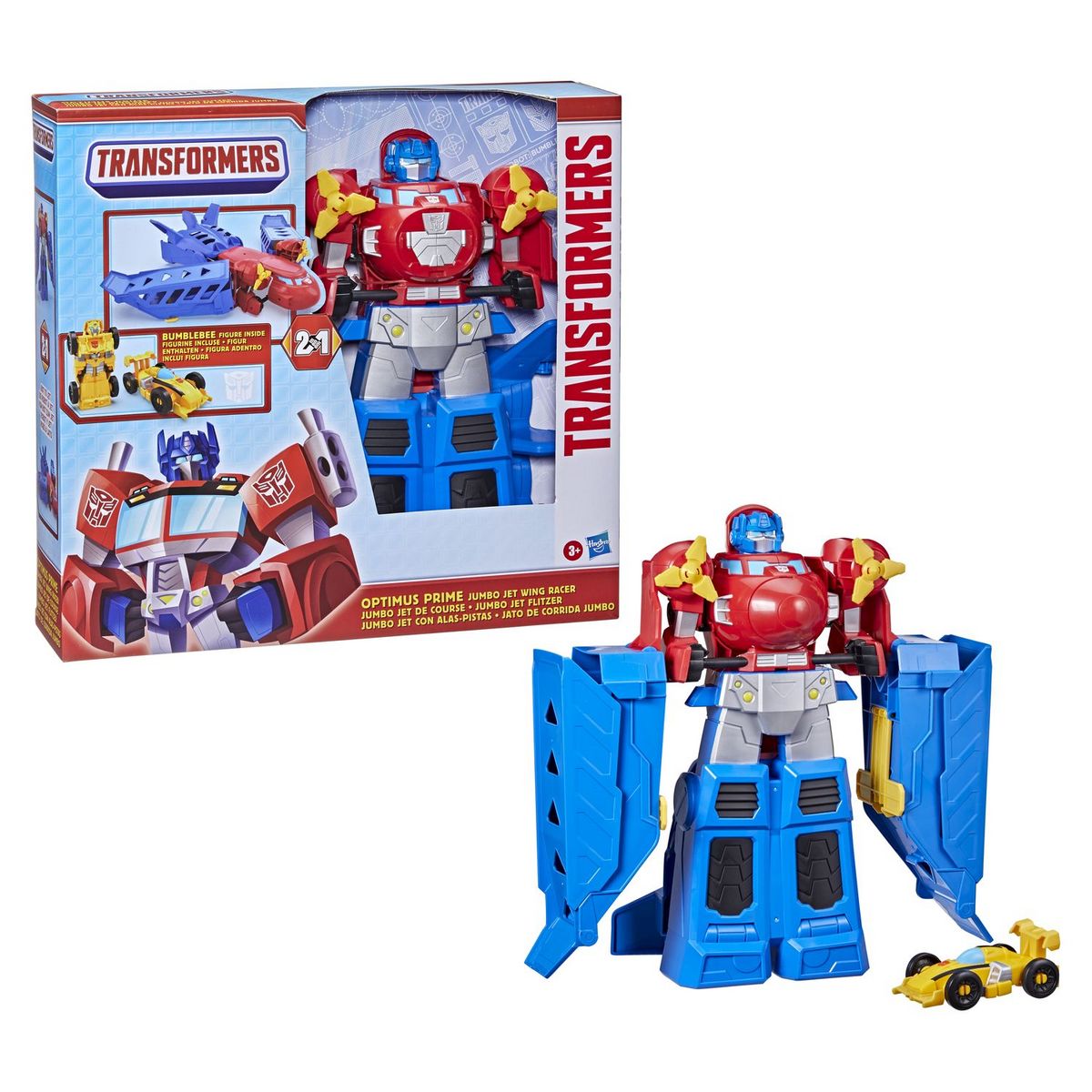 HASBRO Transformateurs Optimus Prime Jumbo Jet