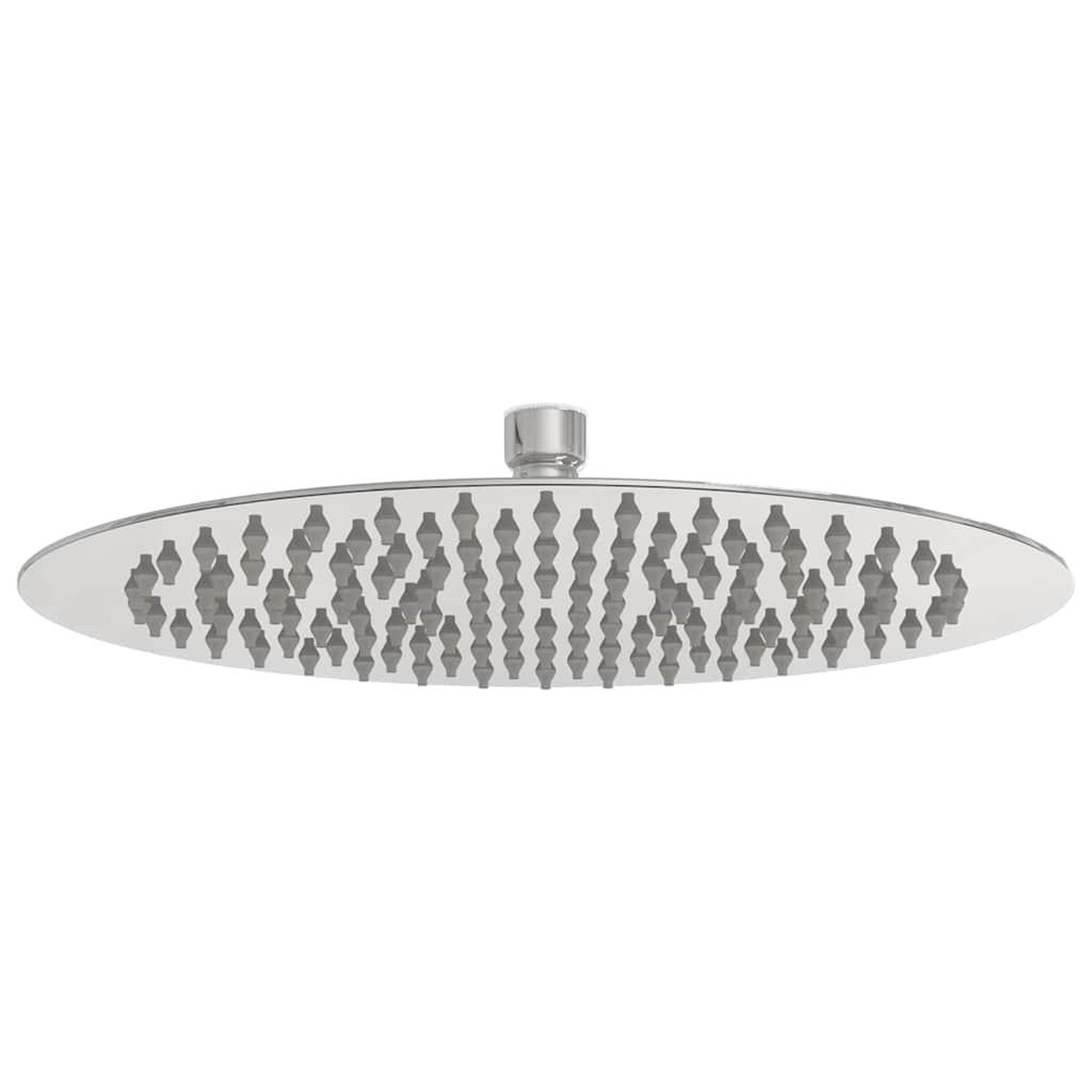 Voir la diapositive 2 : VIDAXL Pomme de douche pluie acier inoxydable 304 25 cm ronde
