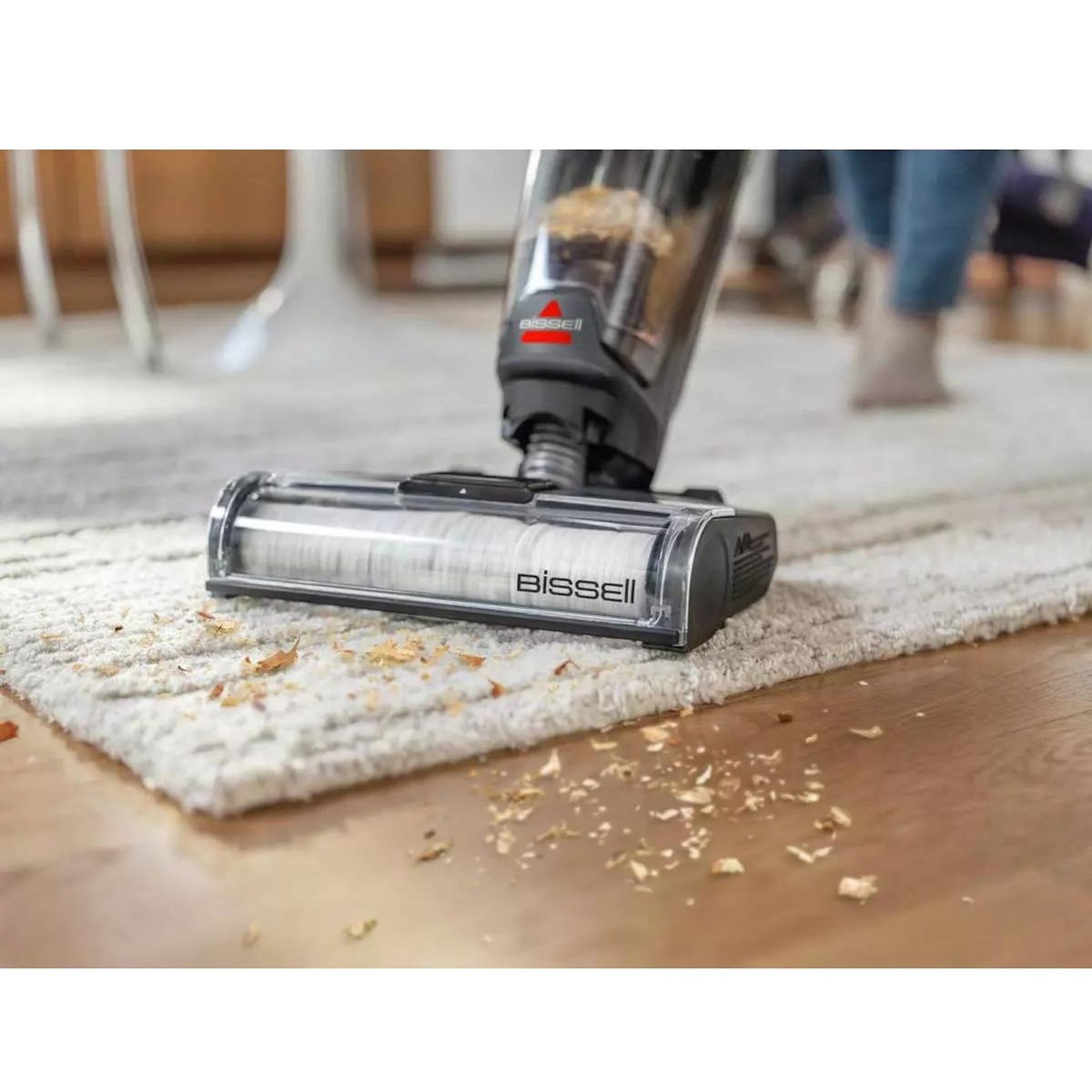 BISSELL Aspirateur laveur rechargeable gris - 3913N