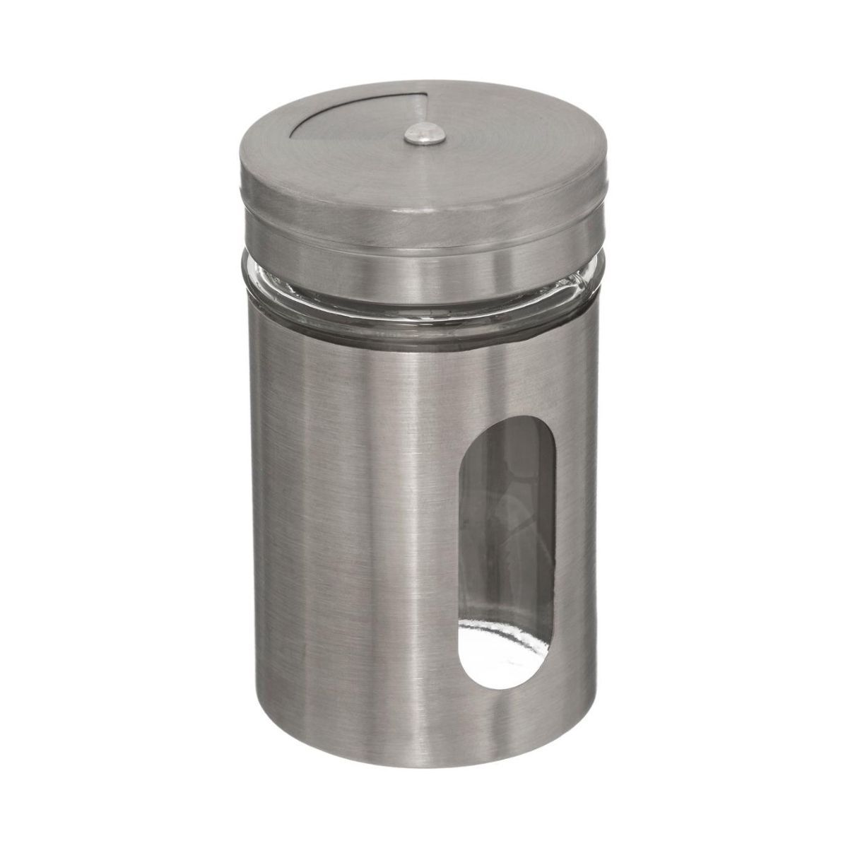 Rack avec 5 pots à épices en inox