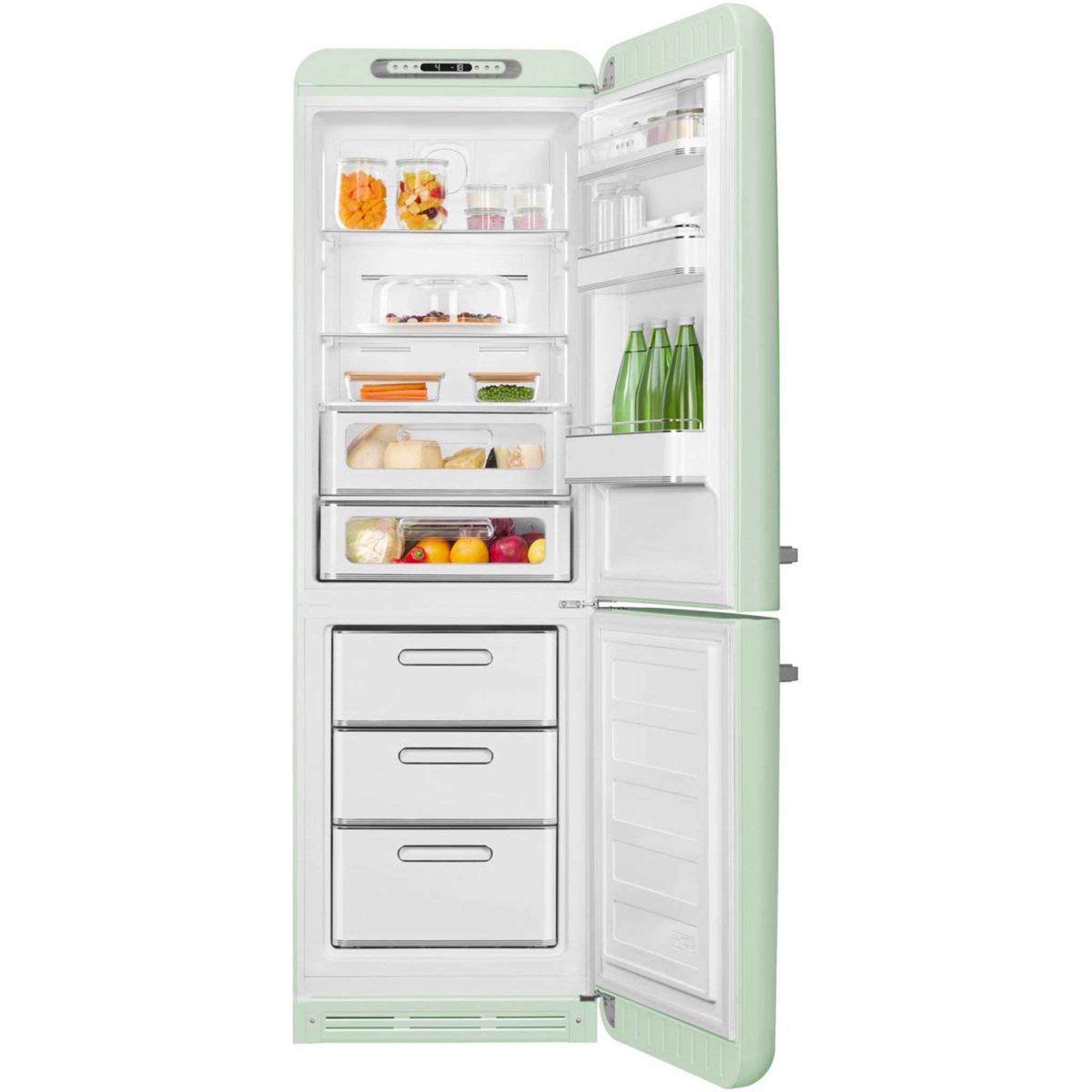Voir la diapositive 5 : SMEG Réfrigérateur combiné FAB32RPG6