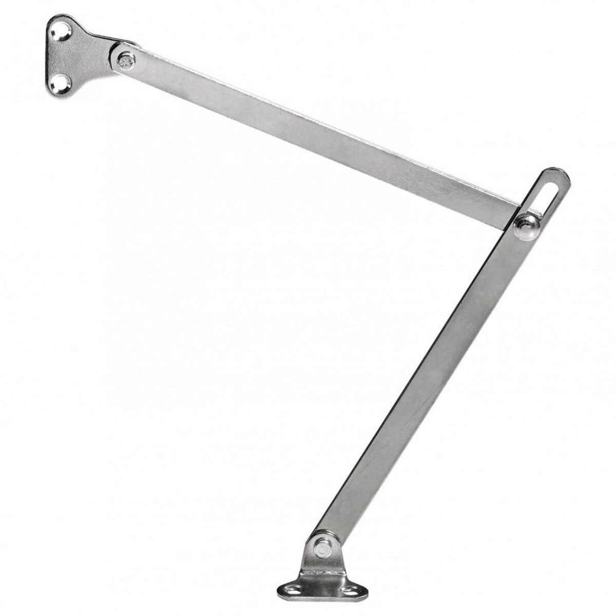 CENTRALE BRICO Lot de 2 compas d'abattant pour porte de meuble HETTICH, L.250 mm