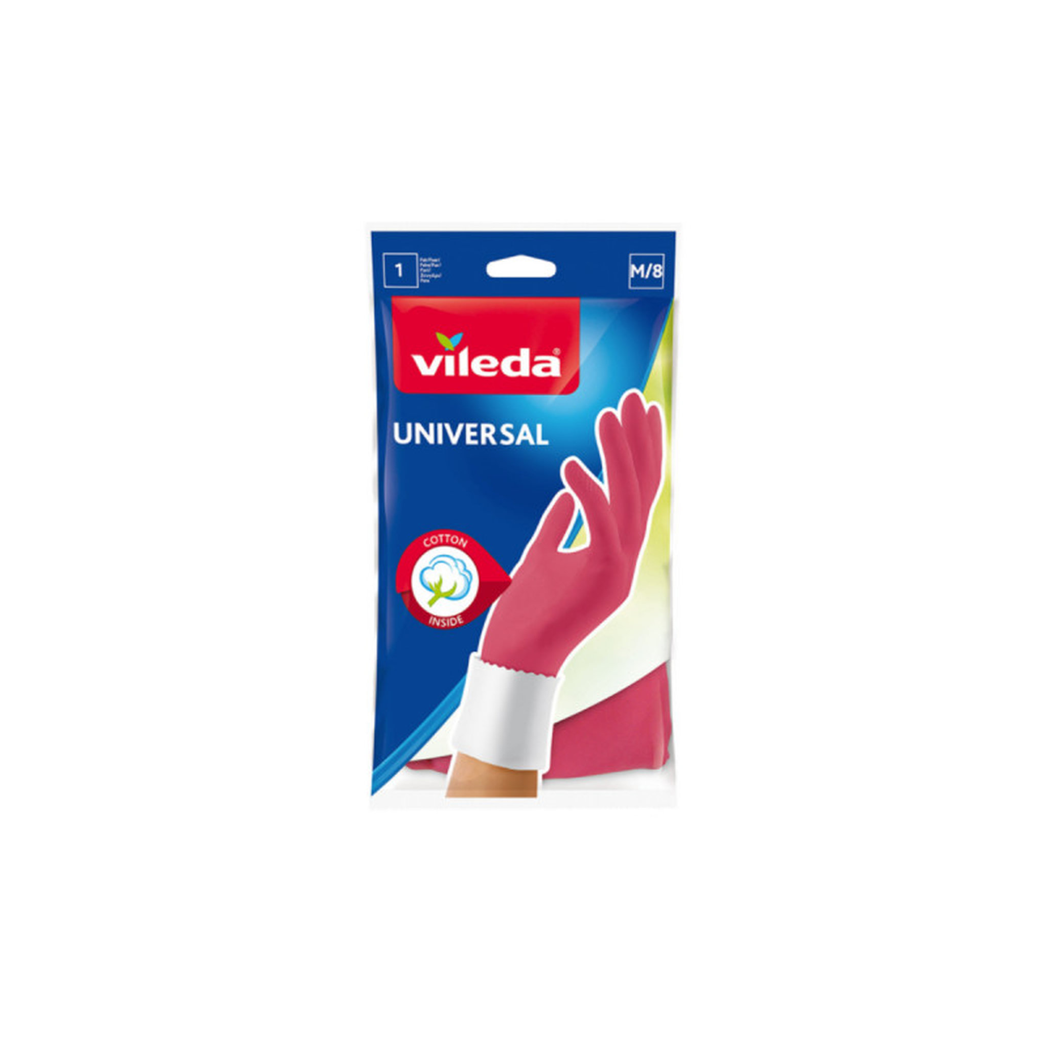 Voir la diapositive 1 :  Gants universels VILEDA - Taille M