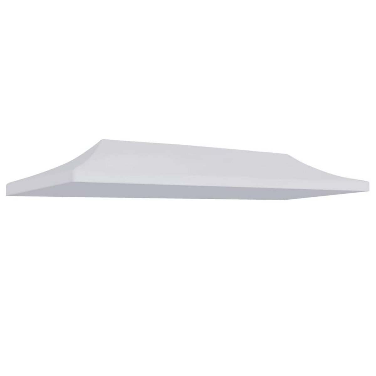 VIDAXL Toit de tente de reception 3 x 6 m Blanc