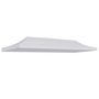 Voir la diapositive 2 : VIDAXL Toit de tente de reception 3 x 6 m Blanc