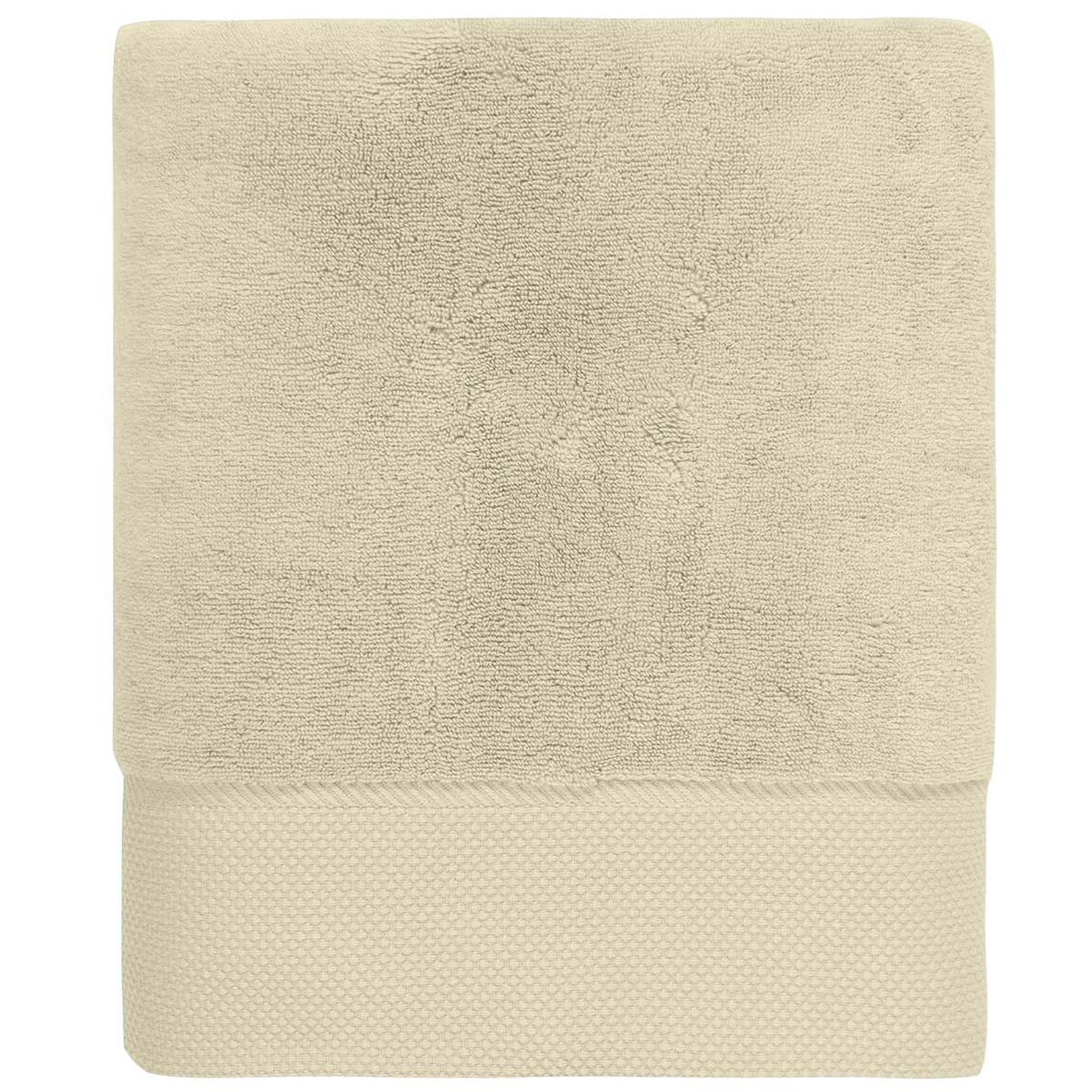 Sensei Maison Serviette de toilette Zéro Twist 560 g/m² SENSOFT - 50x100 cm. Coloris disponibles : Gris, Rose, Beige, Blanc, Bleu, Marron, Vert, Noir