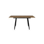 Voir la diapositive 2 : Paris Prix Table à Manger Extensible  Loka  110-150cm Marron