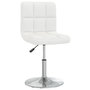 Voir la diapositive 2 : VIDAXL Tabouret de bar Blanc Similicuir