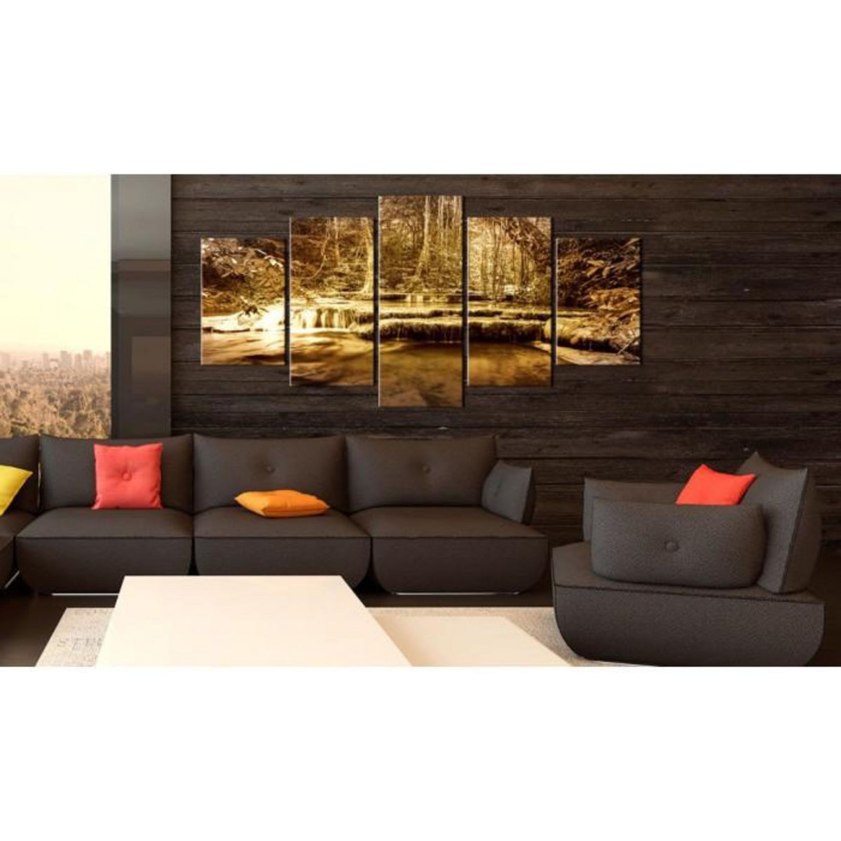 Paris Prix Tableau Imprimé  En Plein Air Cascade