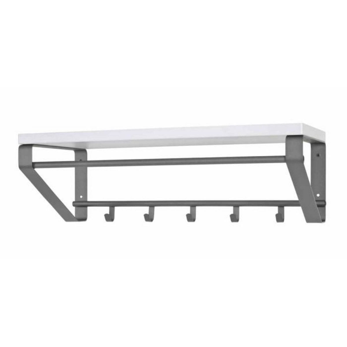 Paris Prix Patère Murale Design  Kare  70cm Blanc