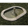 Voir la diapositive 2 : Habitat et Jardin Bassin ovale  Roman  - 270 x 170 cm