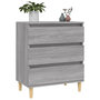 Voir la diapositive 4 : VIDAXL Buffet Sonoma gris 60x35x70 cm Bois d'ingenierie