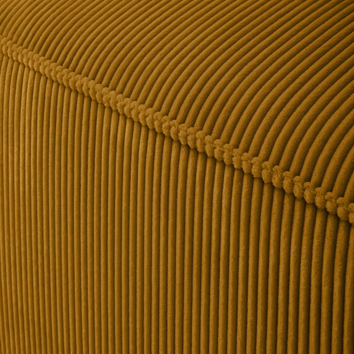 LISA DESIGN Arty - module d'assise gauche - en velours côtelé