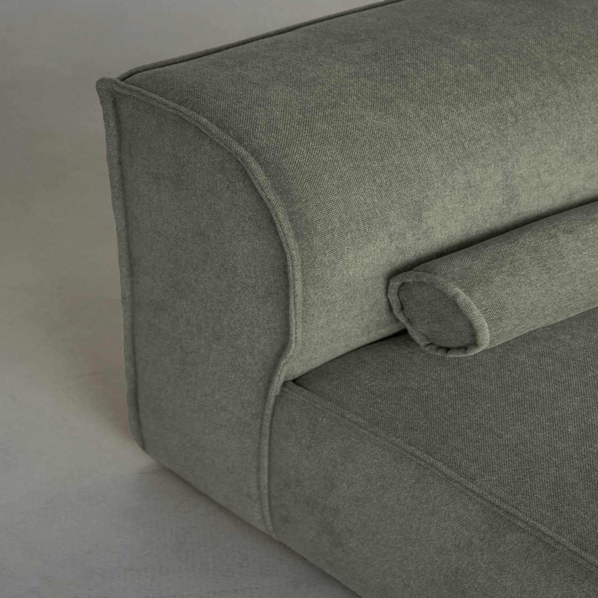 Voir la diapositive 5 : BEST MOBILIER Felix - module d'assise droit en tissu texturé