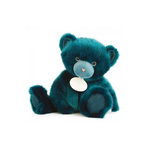 DOUDOU ET COMPAGNIE Ours Collection Bleu paon 30cm