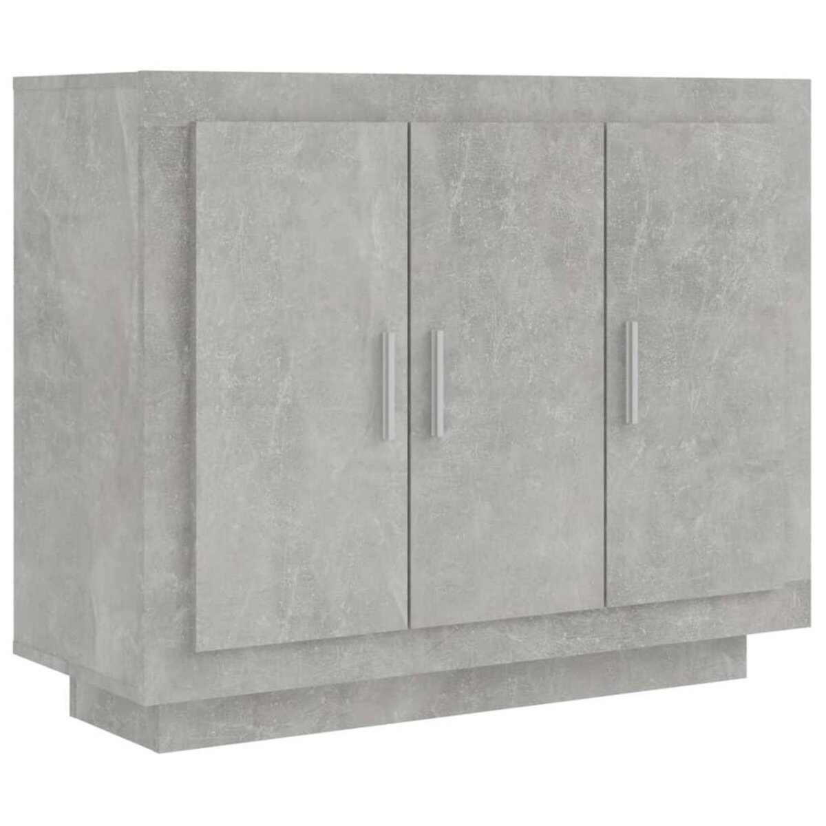 VIDAXL Buffet Gris beton 92x35x75 cm Bois d'ingenierie