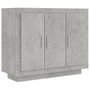 Voir la diapositive 2 : VIDAXL Buffet Gris beton 92x35x75 cm Bois d'ingenierie