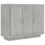 Voir la diapositive 2 : VIDAXL Buffet Gris beton 92x35x75 cm Bois d'ingenierie