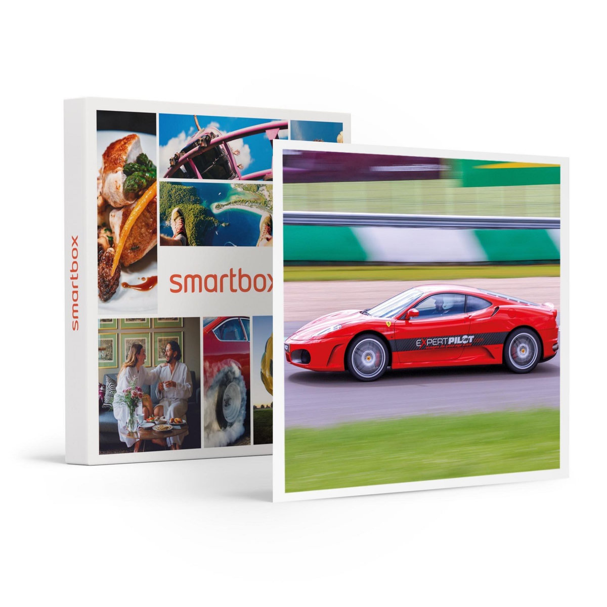 Smartbox Stage de pilotage : 4 tours inoubliables en Ferrari, Lamborghini ou en Porsche - Coffret Cadeau Sport & Aventure