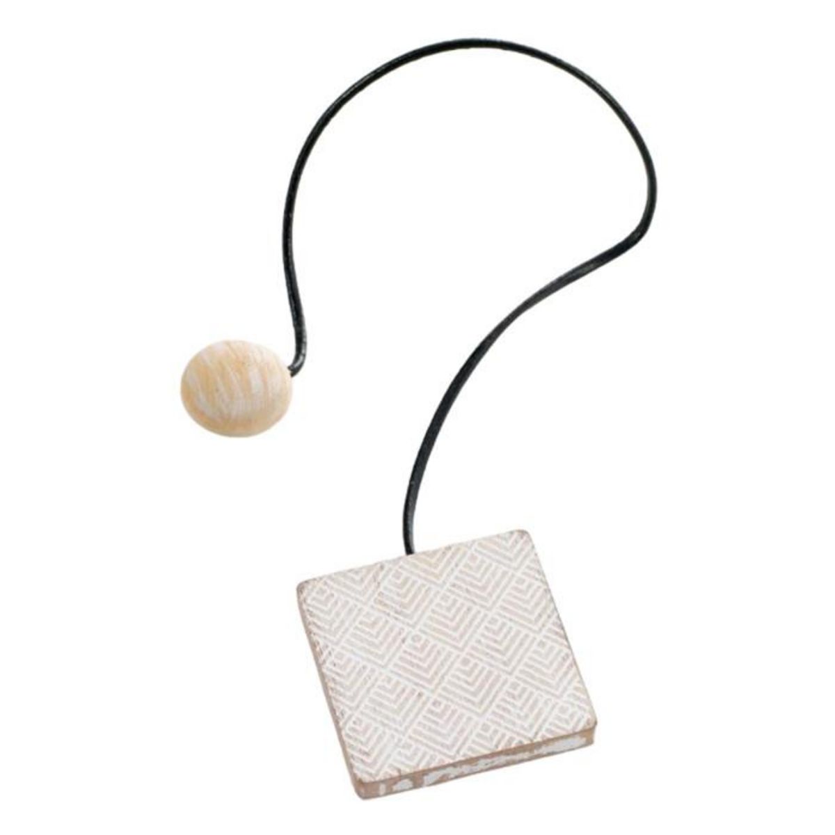 Paris Prix Embrasse de Rideau Aimantée  Pavela  43cm Blanc