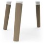 Voir la diapositive 5 : Set enfant 1 table 2 chaises blanc LINIA