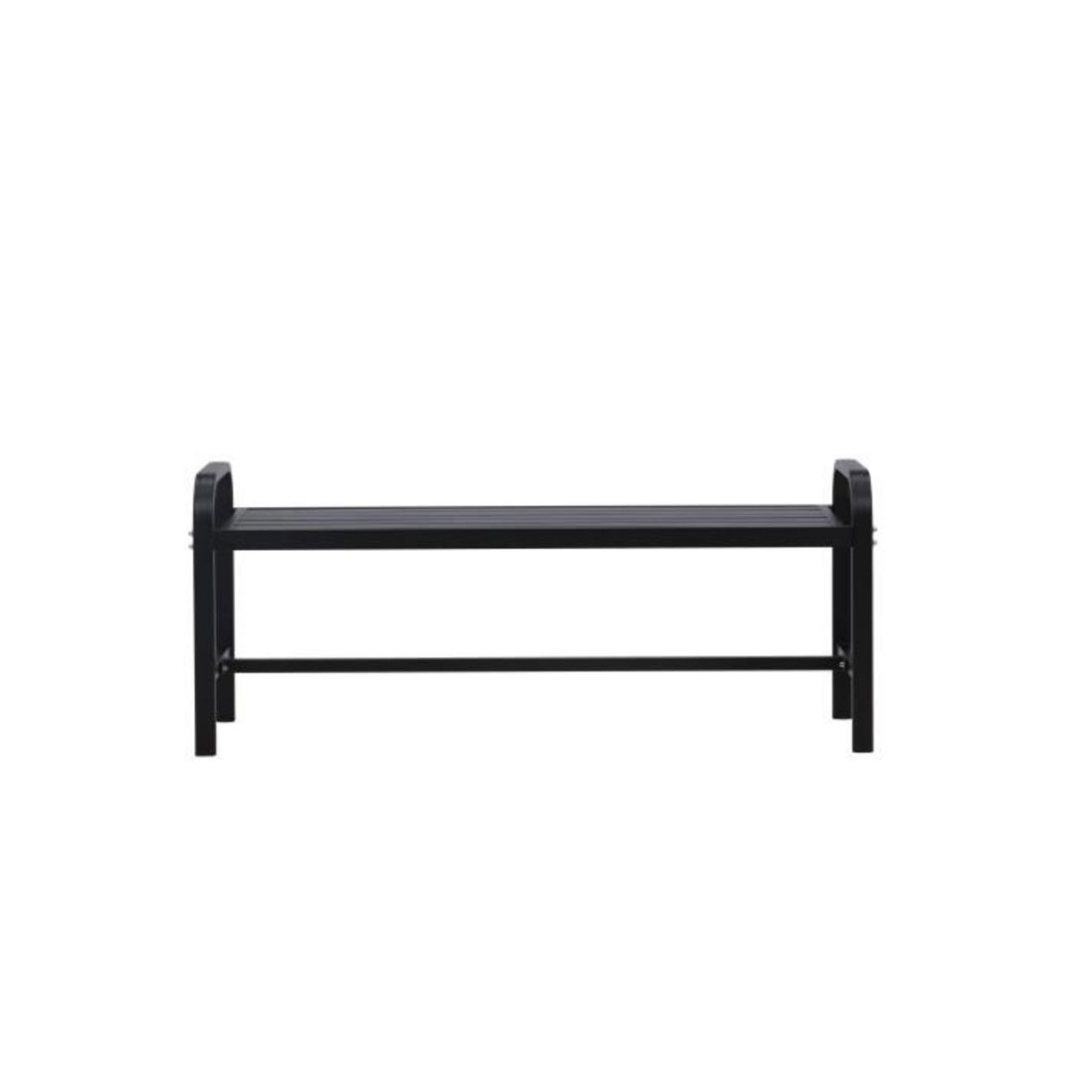 Paris Prix Banc de Jardin Design  Cascais  125cm Noir