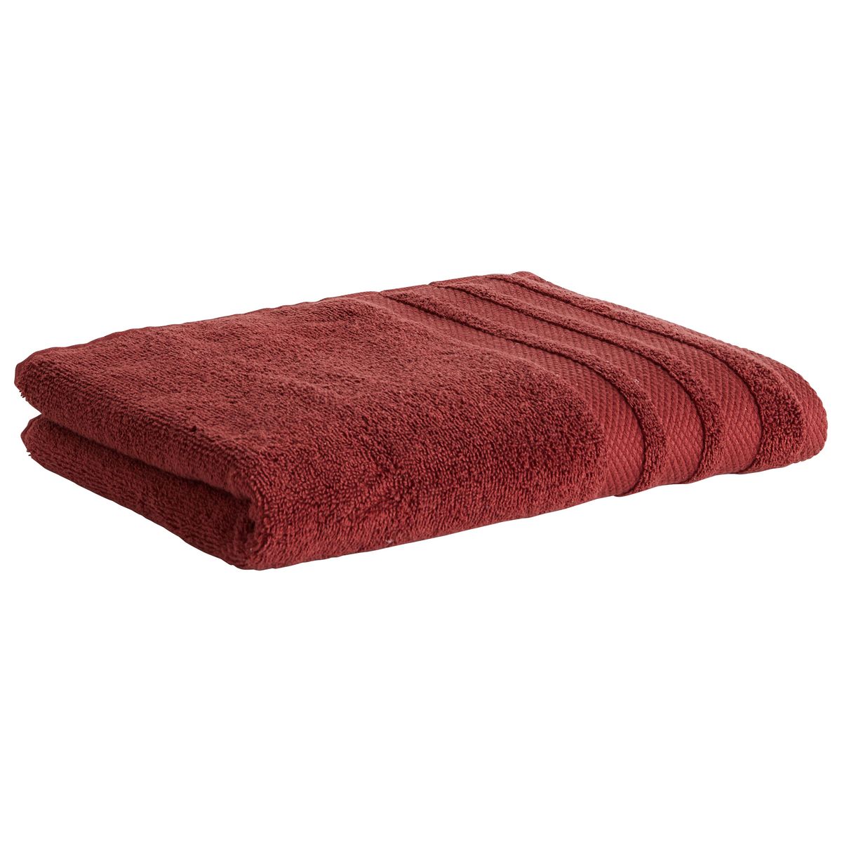 ACTUEL Serviette de toilette unie en coton 500 g/m²