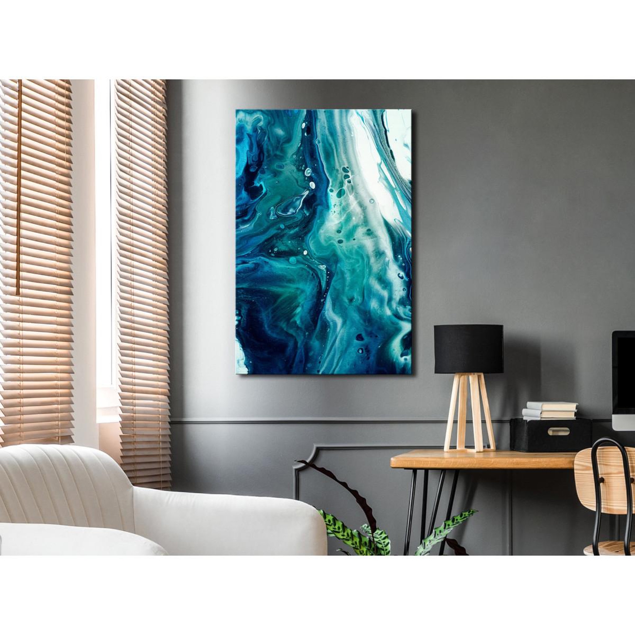 Voir la diapositive 2 : Paris Prix Tableau Imprimé  Ocean's Menace