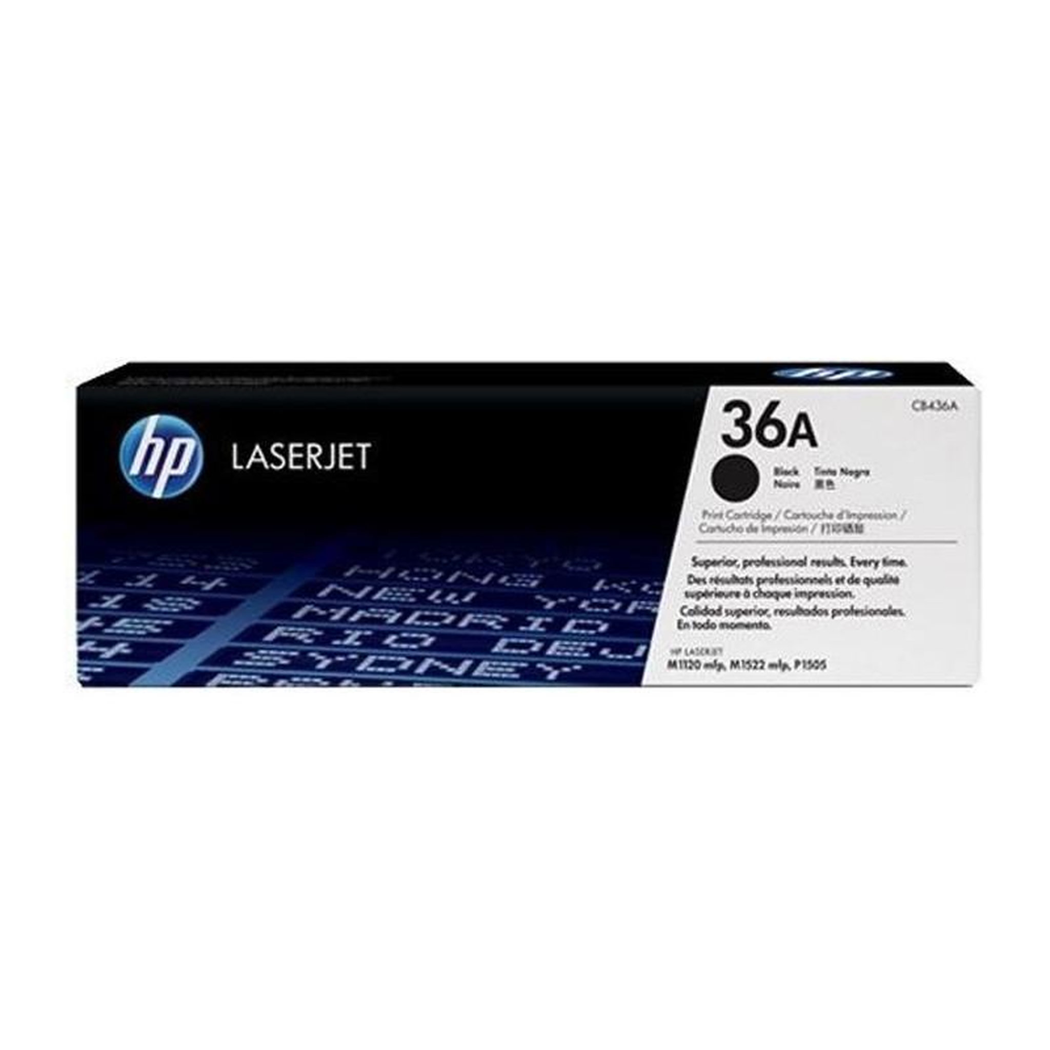 HP Cartouche de toner HP 36A (CB436A) noir pour imprimantes LaserJet M1120MFP/P1505/M1522MFP