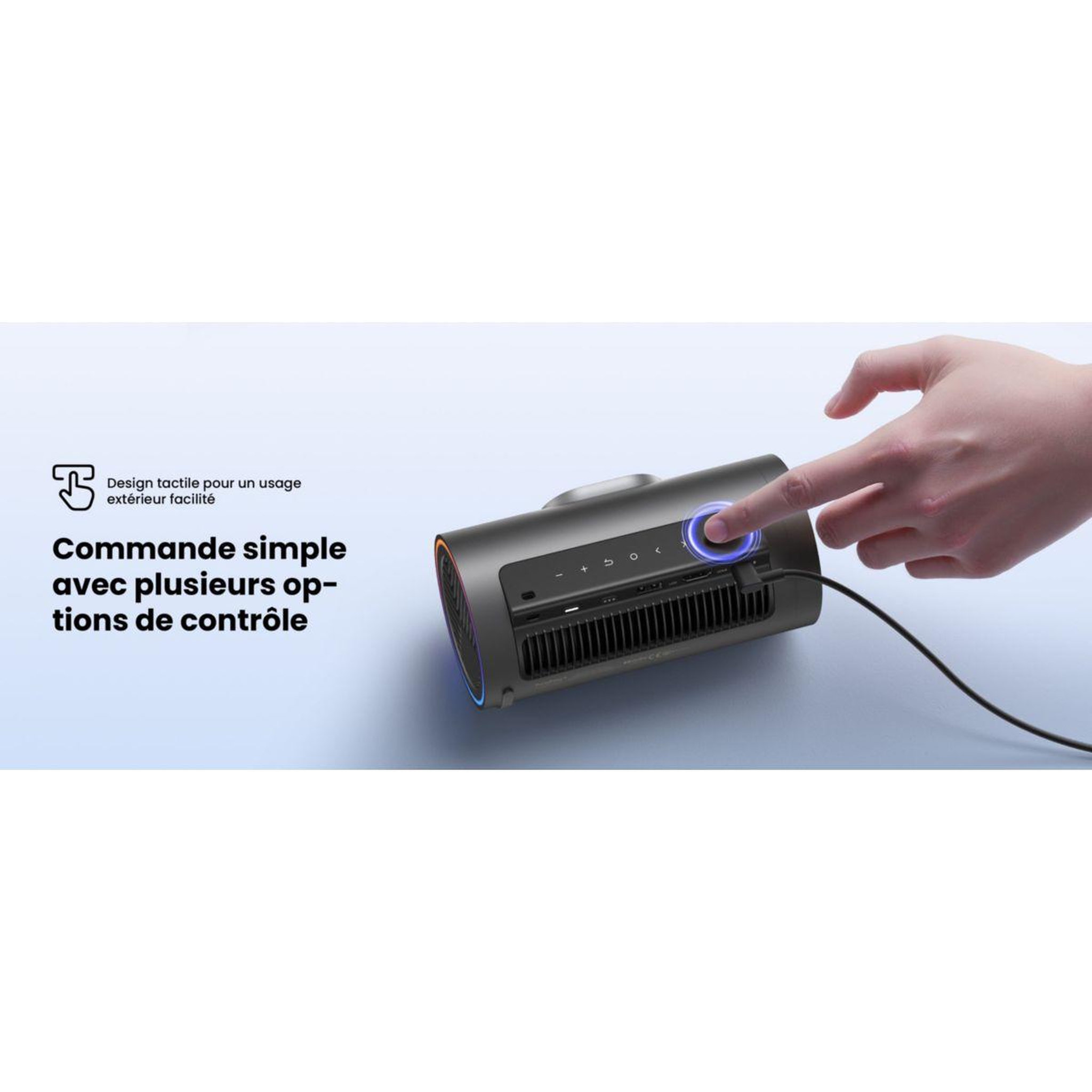Voir la diapositive 2 : JMGO Vidéoprojecteur portable picoplay+