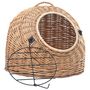 Voir la diapositive 2 : VIDAXL Cage de transport pour chats 45x35x35 cm Saule naturel