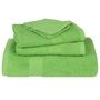 Voir la diapositive 4 : VIDAXL Serviettes de douche 2 pcs vert pomme 70x140 cm 100% coton