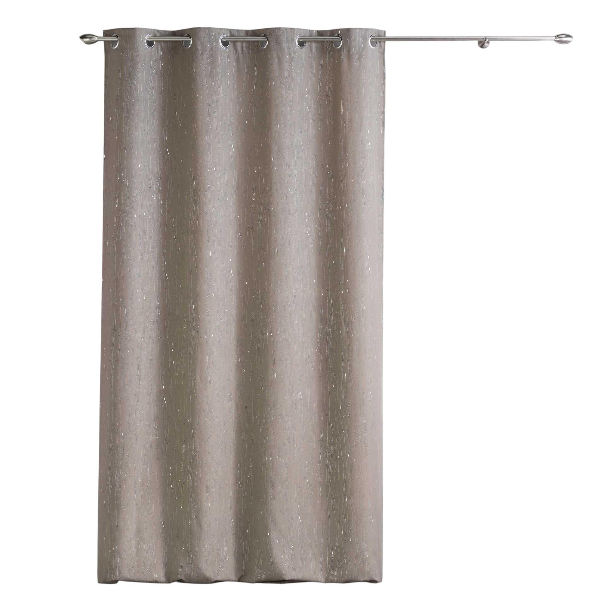 Eden Rideau a oeillets filliane design et moderne. Coloris disponibles : Blanc, Gris
