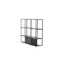 Voir la diapositive 5 : Paris Prix Étagère Design 4 Niveaux  Amaraillo  150cm Noir