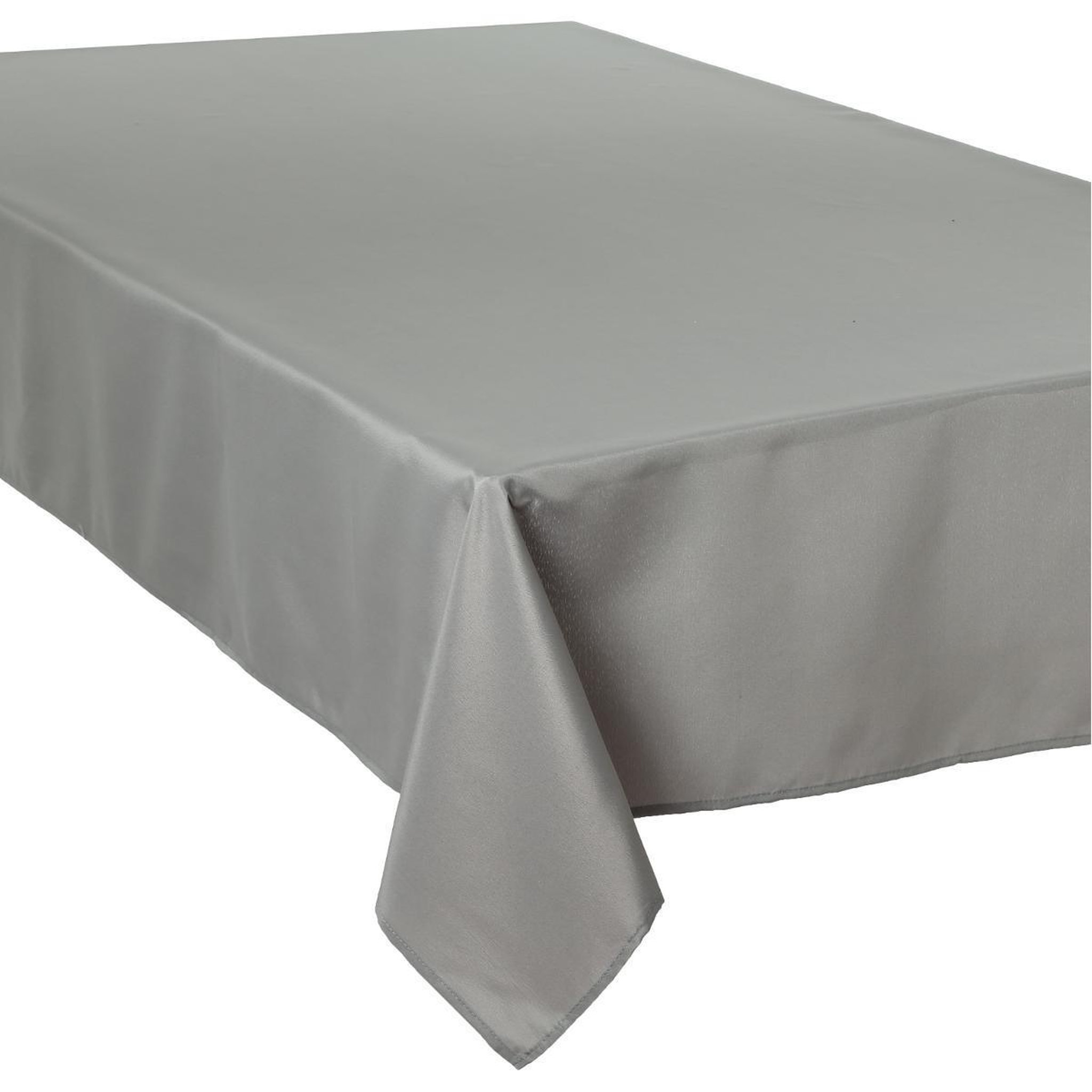 ATMOSPHERA Nappe antitache  unie  150x300cm gris