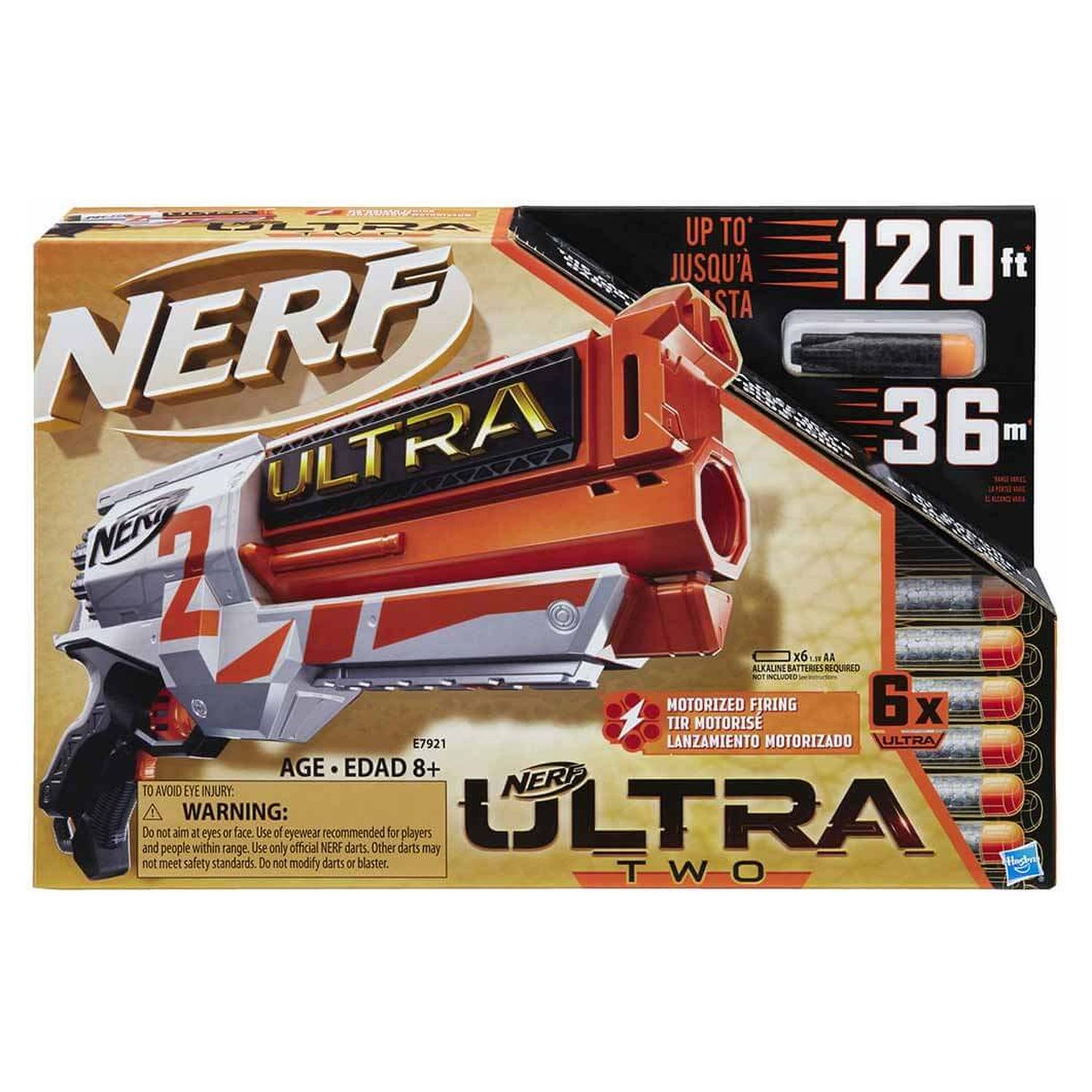 Voir la diapositive 8 : HASBRO Nerf Ultra Two avec 6 fléchettes