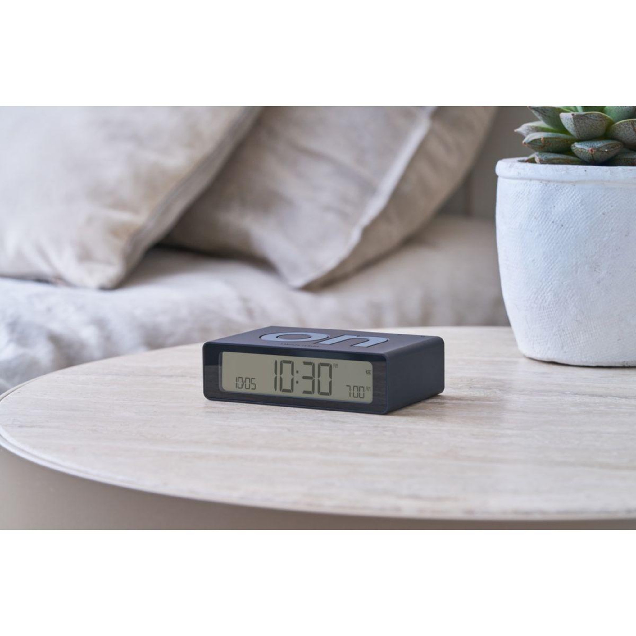 Voir la diapositive 5 : LEXON Réveil Flip Mini de Voyage Rechargeable Noir