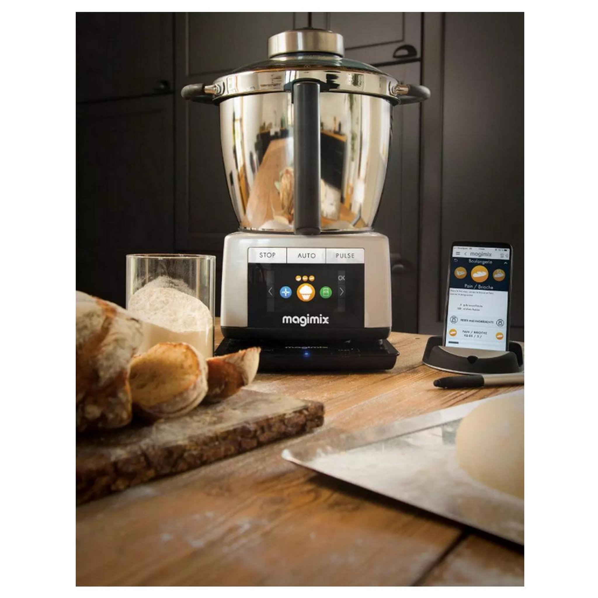 Voir la diapositive 3 : MAGIMIX Robot cuiseur multifonctions 3.5 + 3.6l 1700w - 18913