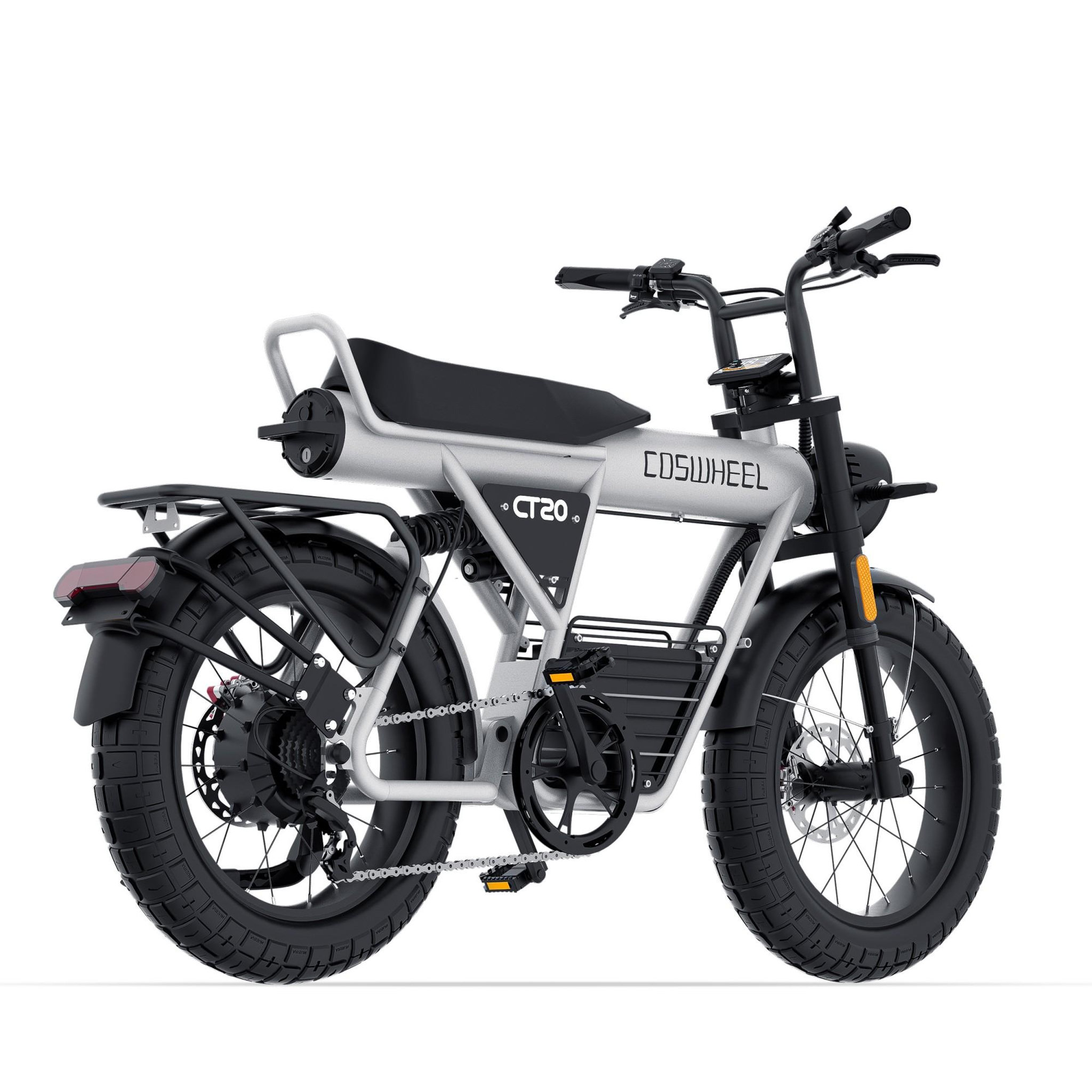Voir la diapositive 6 : COSWHEEL Vélo électrique coswheel ct20, 48 v 25 ah, grande autonomie, gris
