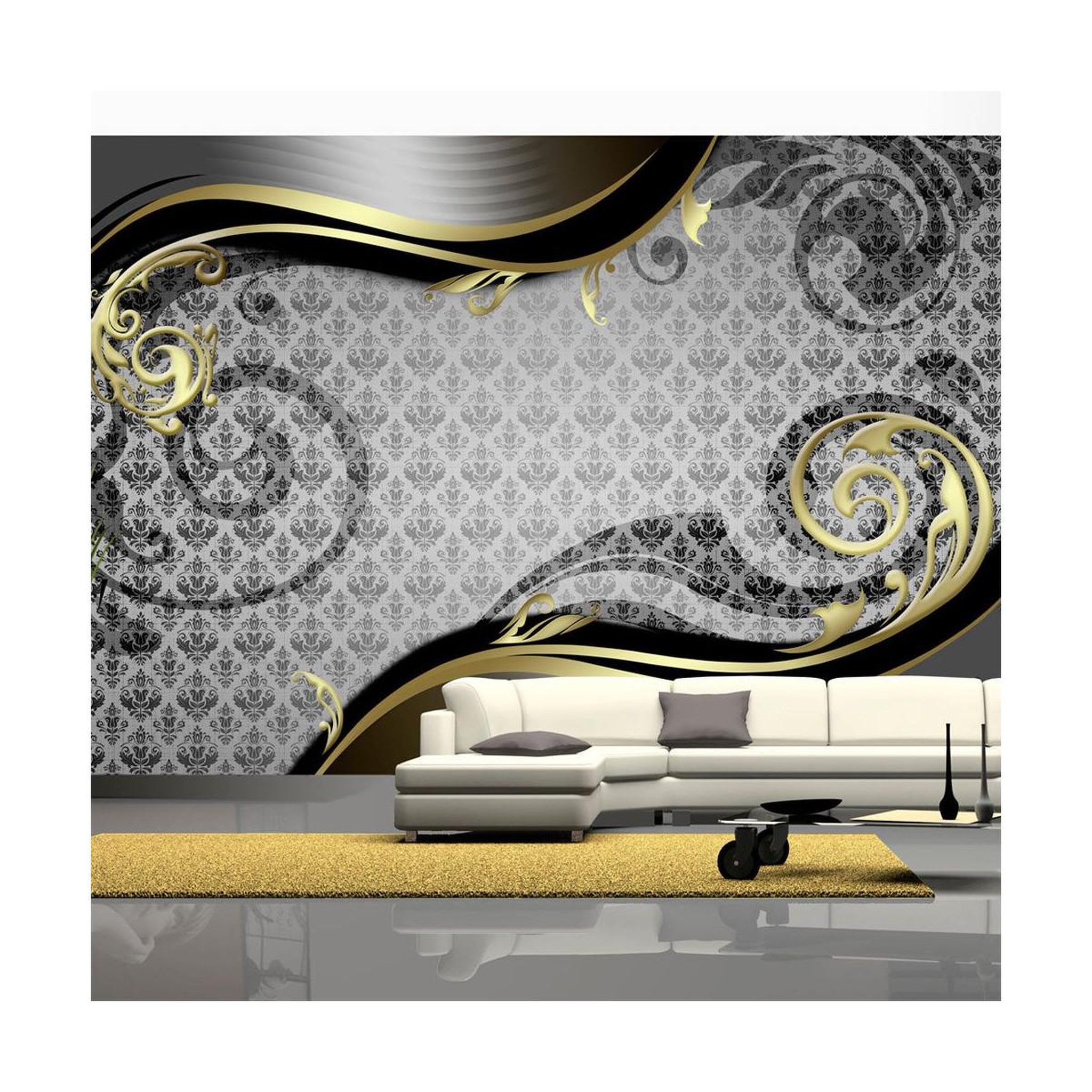 Voir la diapositive 1 : Paris Prix Papier peint  golden snail